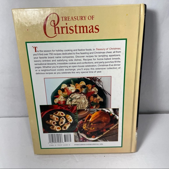 Treasury of Christmas cookbook- hardcover - Picture 2 of 12
